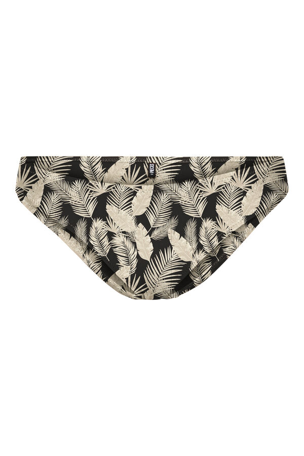 Pieces Braguita de bikini en print gris