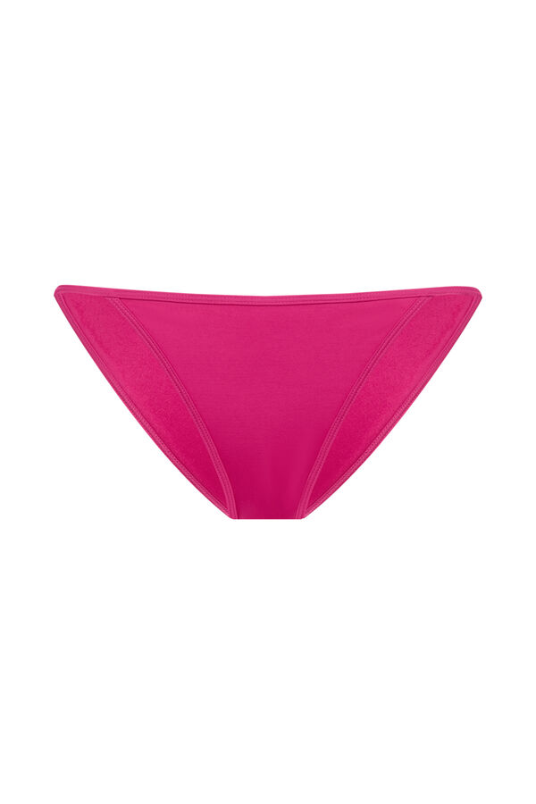 Dorina Braga de bikini clásica fucsia