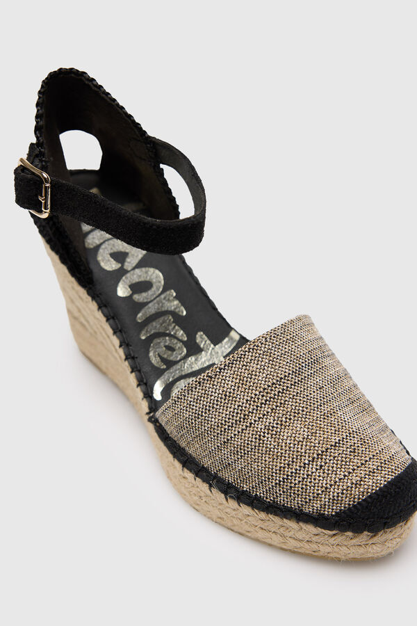 Vidorreta Alpargata cu&ntilde;a de yute negro