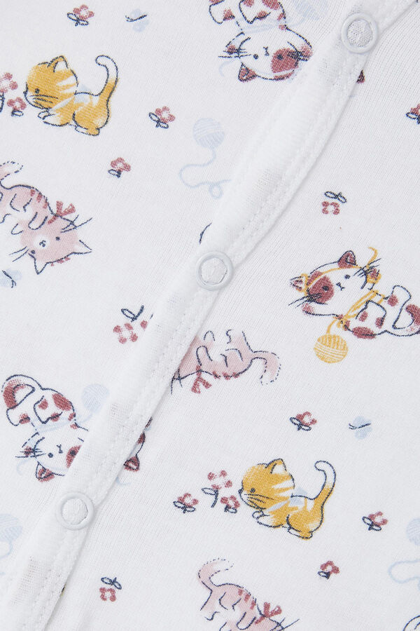 Name it Pack de dois pijamas inteiros de beb&eacute; rosa