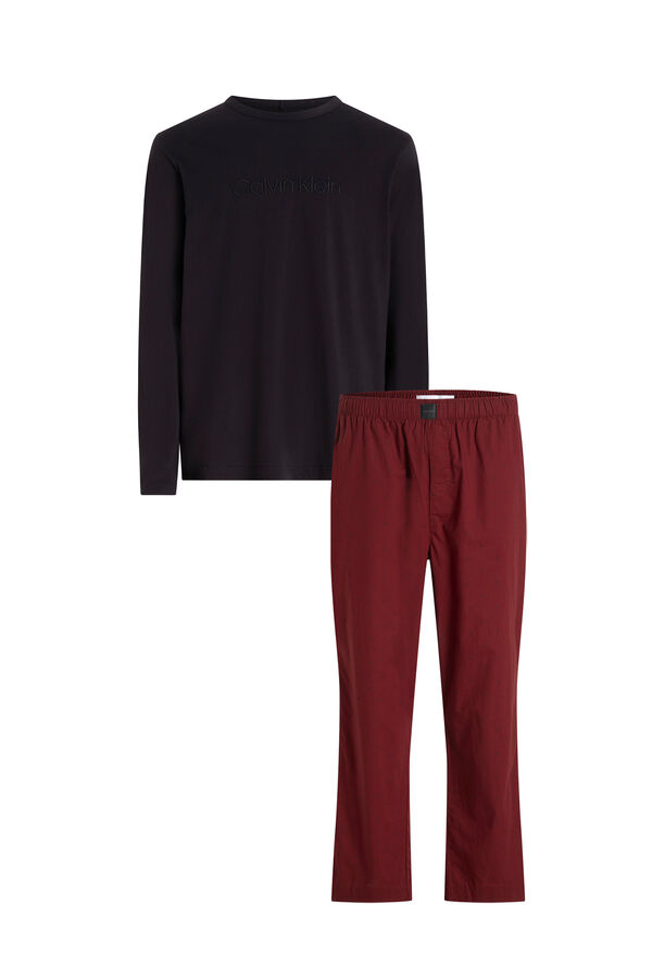 Calvin Klein Pijama comprido homem castanho