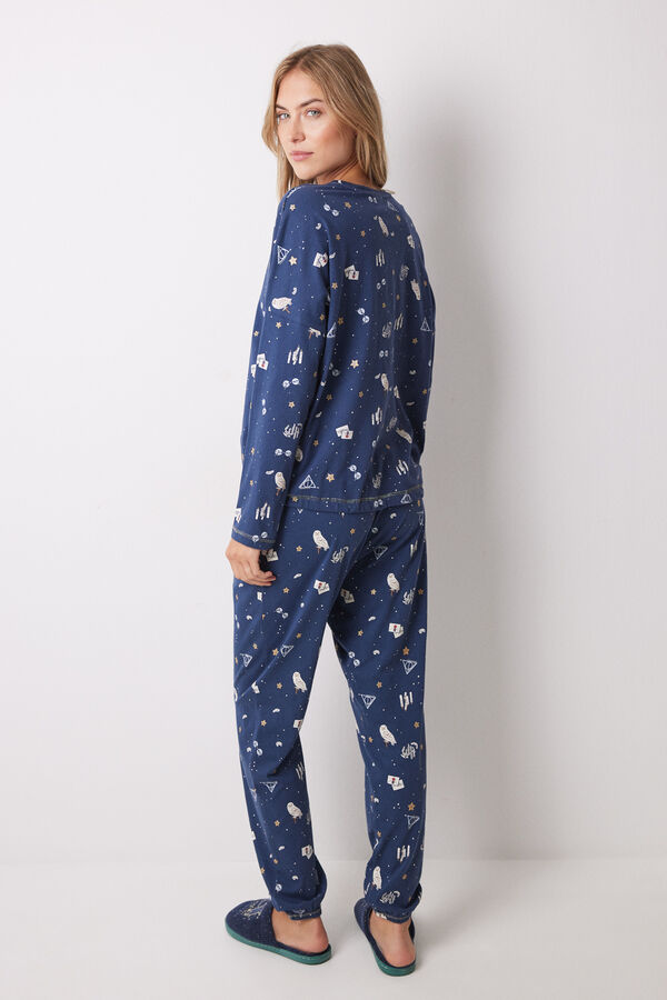 Women'secret Pijama 100% algod&oacute;n estampado Harry Potter estampado