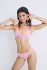 HI&BYE Tanga mesh rosa rosa