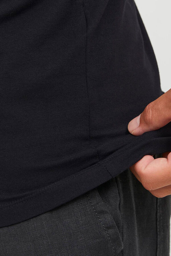 Jack & Jones Pacote de 2 camisetas mangas preto