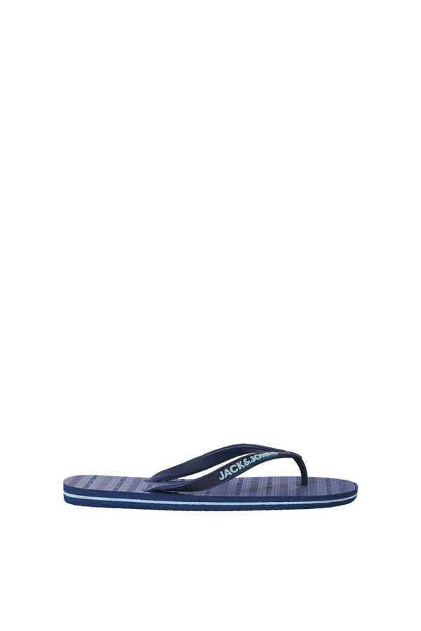 Jack & Jones Chanclas de dedo goma azul