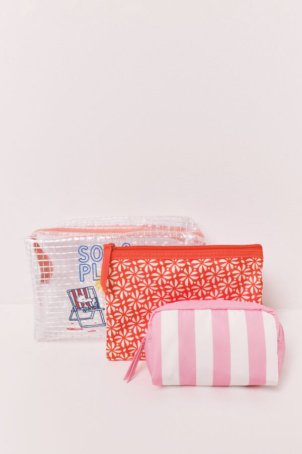 Women'secret Pack neceseres Snoopy estampado
