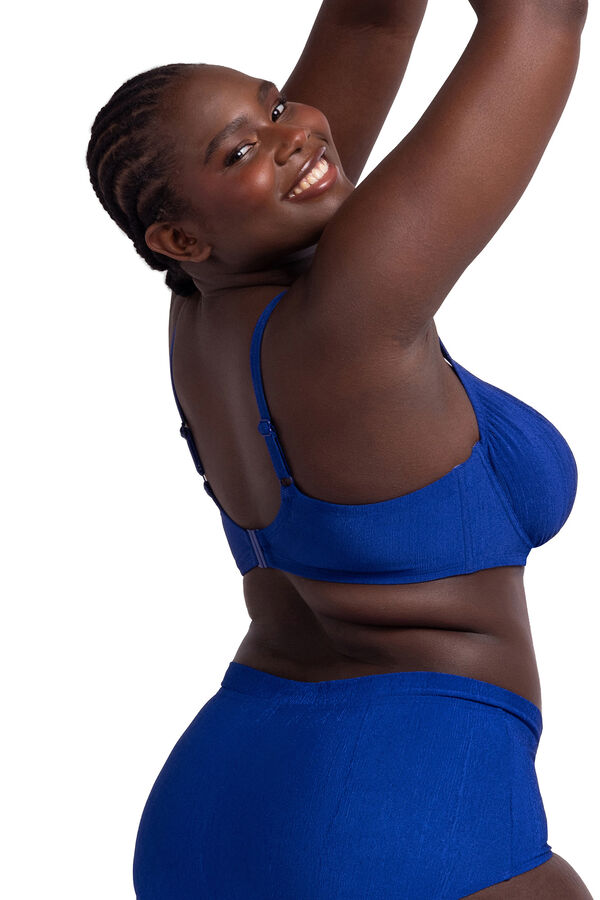 Dorina Top de biquíni enchimento azul