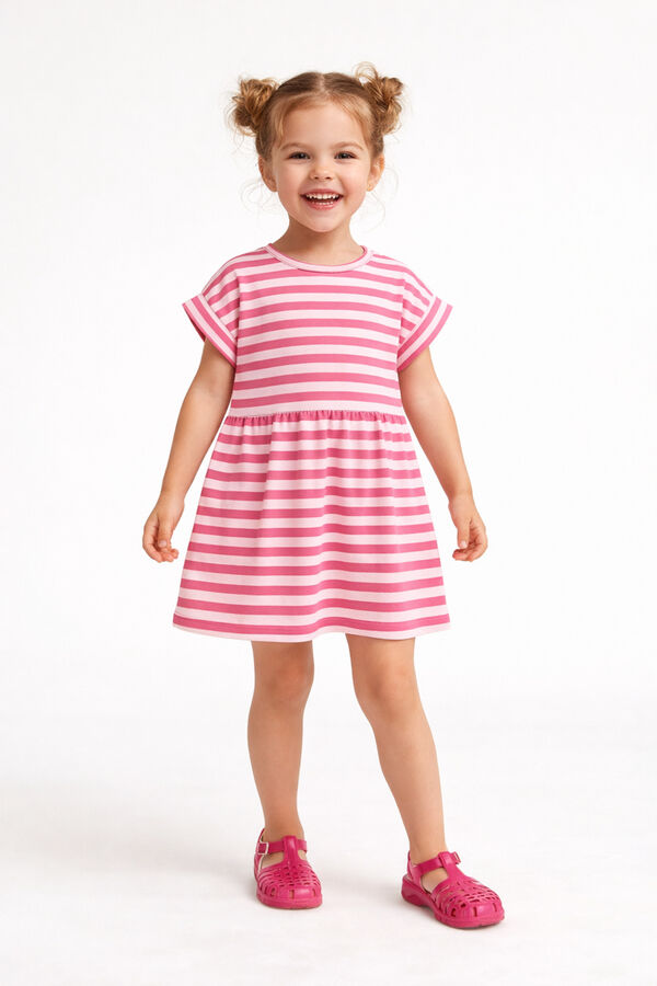 Name it Vestido de ni&ntilde;a estampado rosa