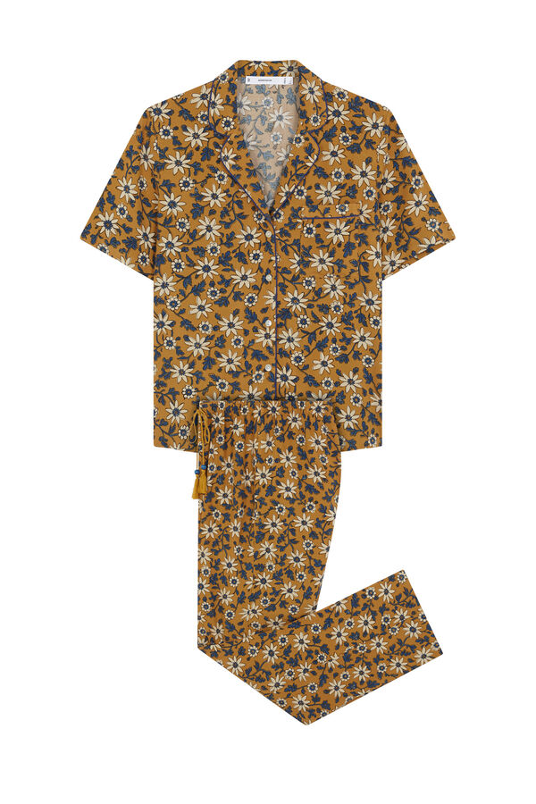 Women'secret Pijama camiseiro com estampado floral estampado