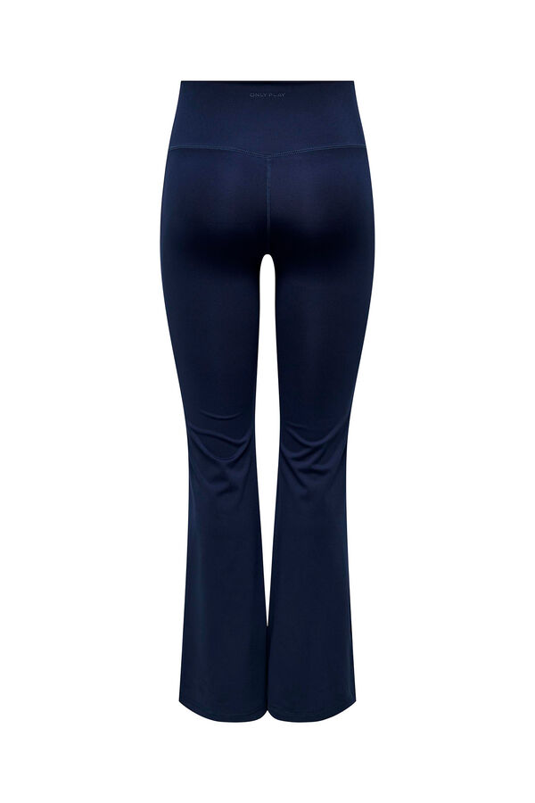 Only Play Legging estilo flare azul