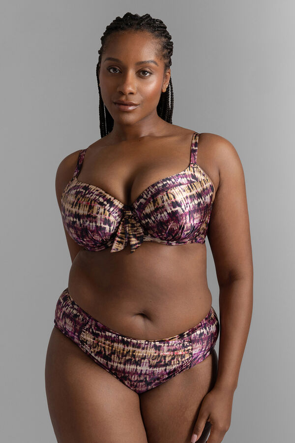 Dorina Top biqu&iacute;ni com enchimento leve Amnesia estampado