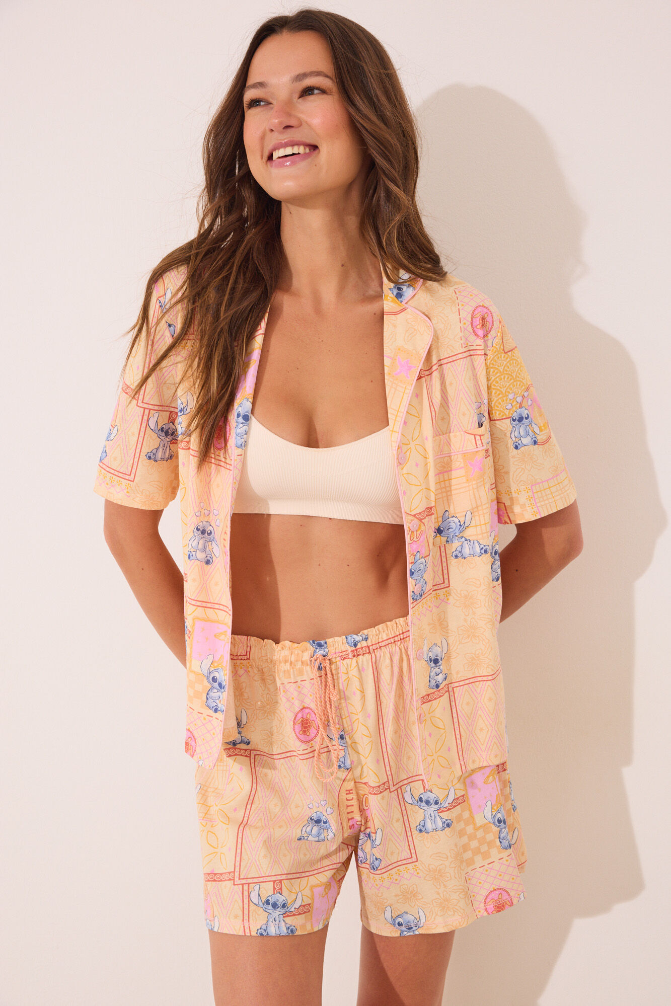 Women'secret Pijama curto Lilo & Stitch 