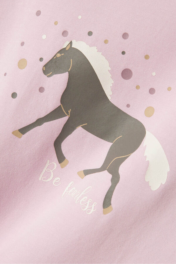 Name it Pijama de ni&ntilde;a de caballo rosa