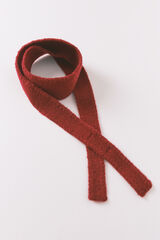 Women'secret Bufanda estrecha tricot rojo  rojo