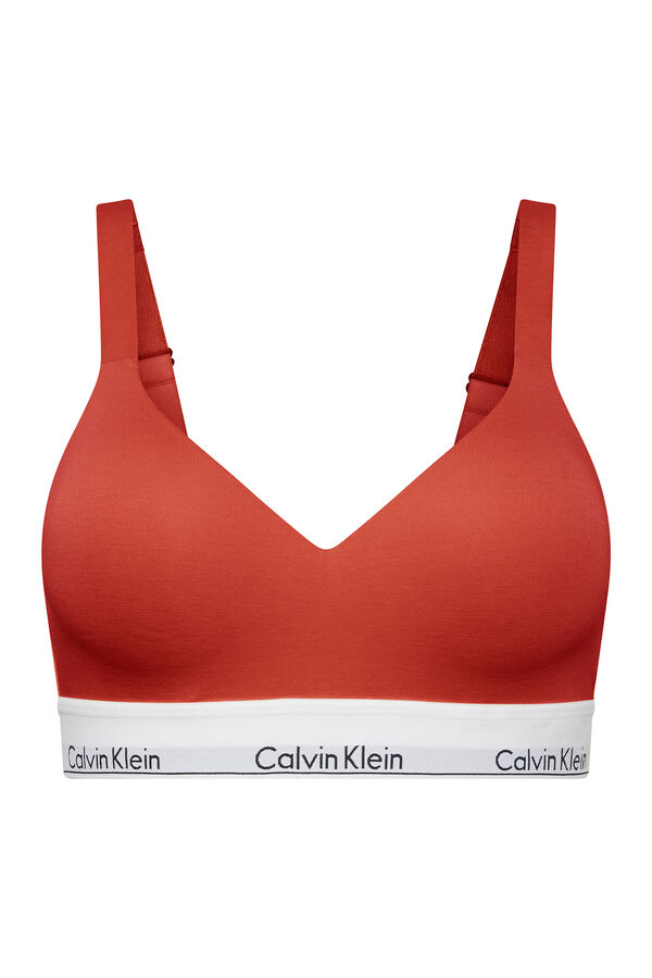 Calvin Klein Soutien bralette vermelho