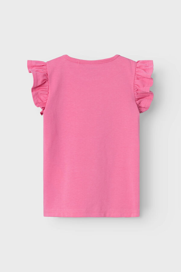 Name it Camisola sem mangas de Stitch rosa