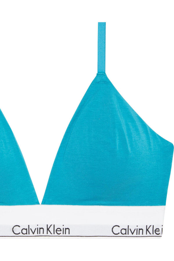 Calvin Klein Soutien triangular azul