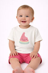 Name it T-shirt de manga curta de beb&eacute; branco