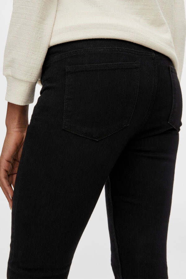 Mamalicious Jeggings maternity de algod&atilde;o preto