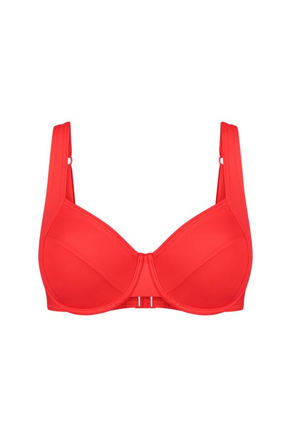 Triumph Top biqu&iacute;ni redutor balconette com aro vermelho