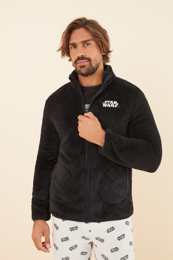 Women'secret Bata corta hombre Star Wars gris