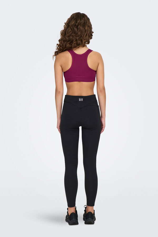 Only Play Sujetador deportivo con aro morado/lila