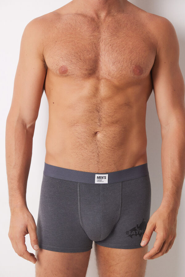 Women'secret Pack 2 calzoncillos b&oacute;xer algod&oacute;n Batman gris