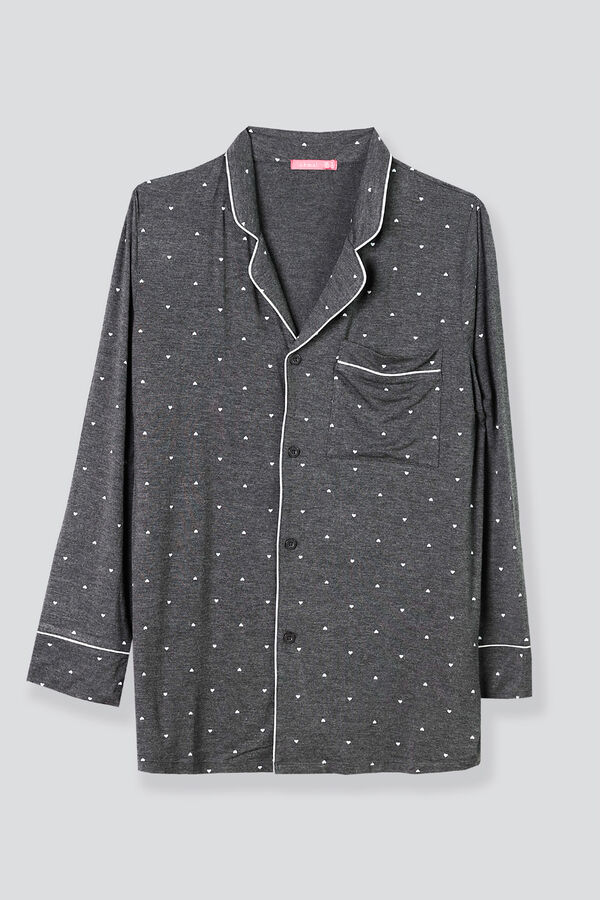 Ohma! Pack pijama con corazones premamá estampado