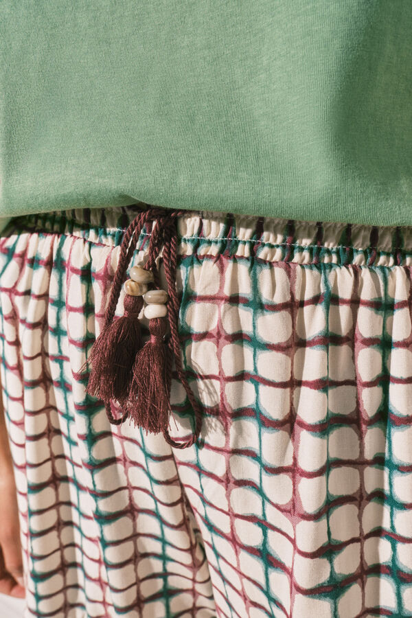 Women'secret Cal&ccedil;&otilde;es xadrez estampado