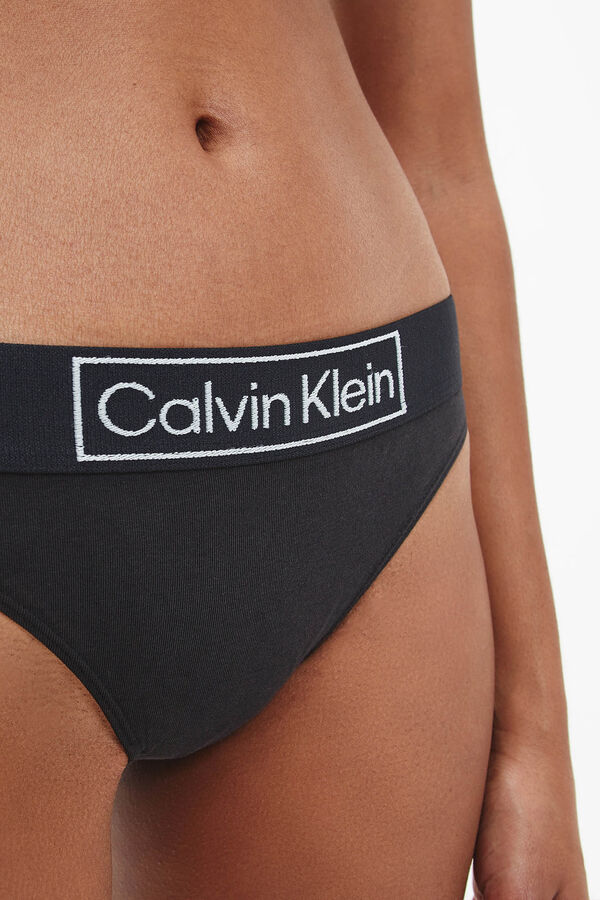 Calvin Klein Braga tiro medio negro