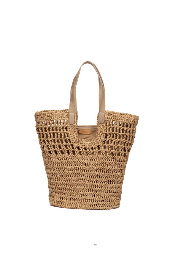 Abbacino  Capazo rafia camel beige