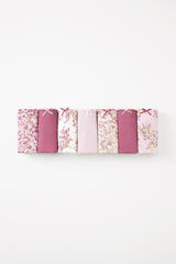 Women'secret Pack 7 bragas cl&aacute;sicas algod&oacute;n lisas y estampadas estampado