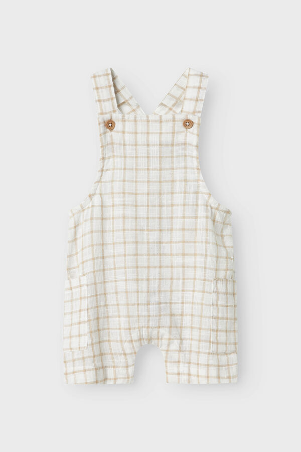 Name it Mono de tirantes 100% algod&oacute;n blanco