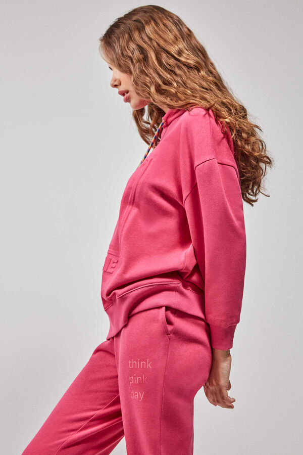 Gisela Conjunto sudadera y pantal&oacute;n fucsia