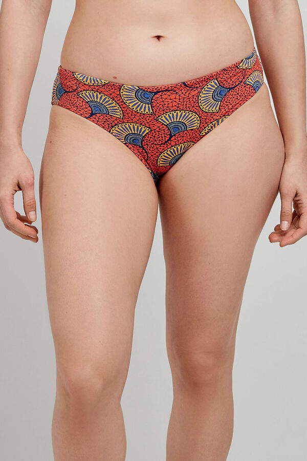 Gisela Braga bikini midi estampado tribal estampado