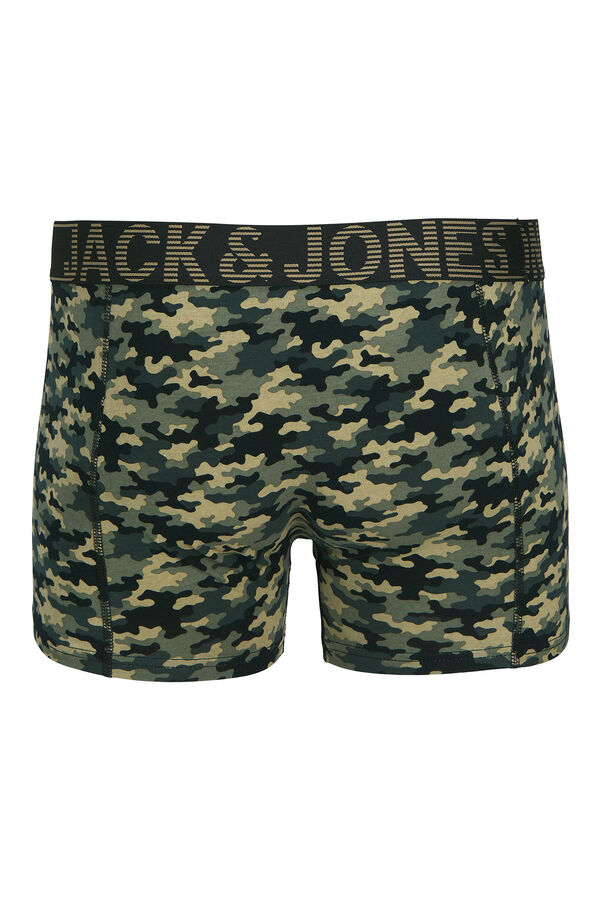 Jack & Jones Pack 3 b&oacute;xers cortos negro