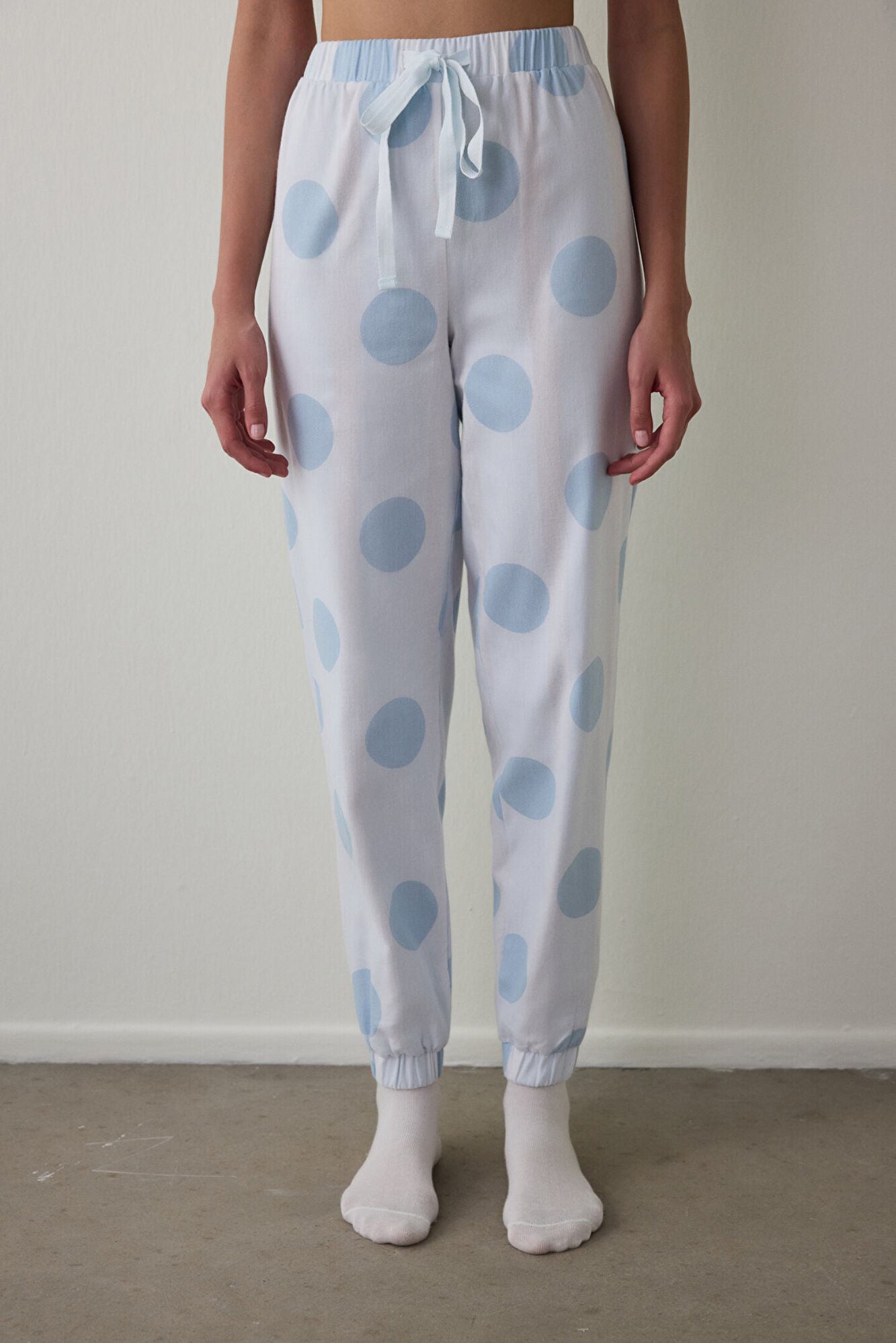 Penti Pantalones de pijama con detalle de lazo de lunares Magic