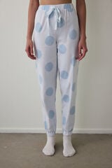 Penti Pantalones de pijama con detalle de lazo de lunares Magic estampado