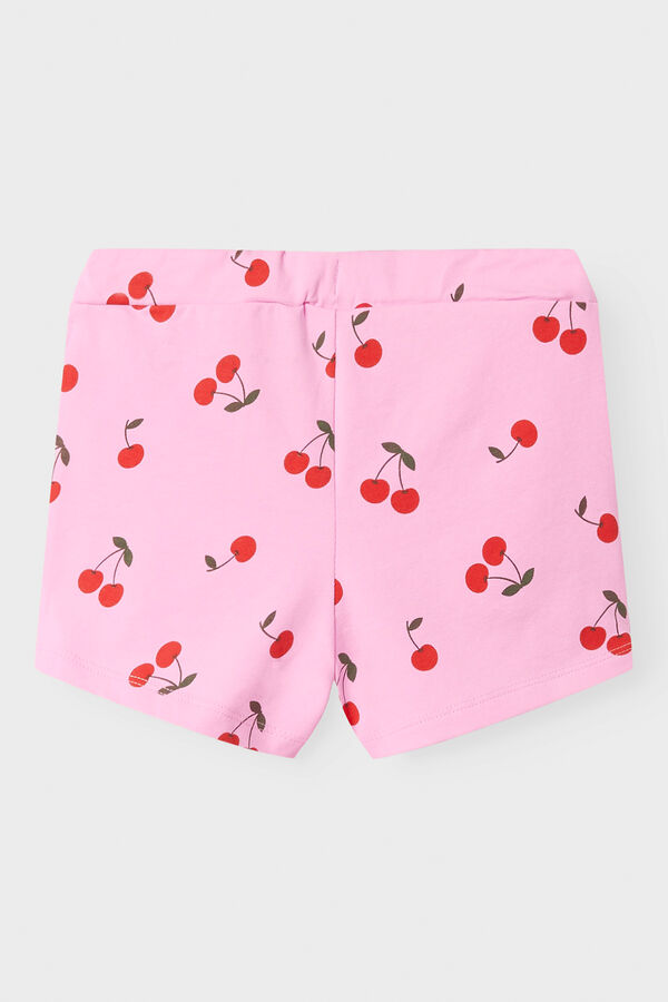 Name it Shorts estampado para meninas rosa