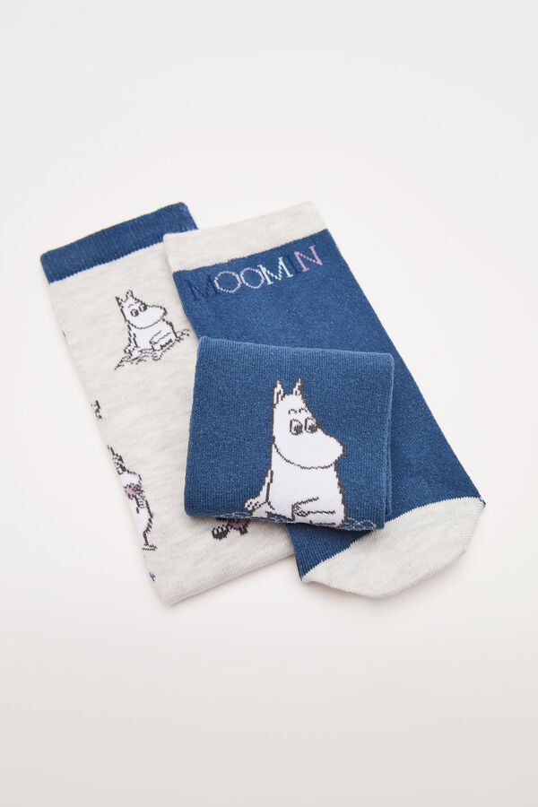 Women'secret Pack 3 calcetines algod&oacute;n Moomin estampado
