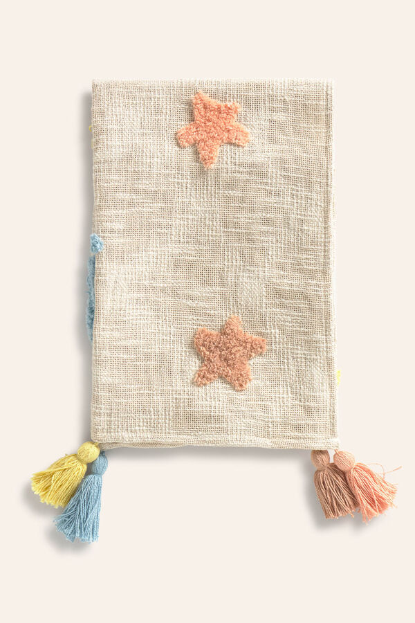 Calma House Plaid de algod&oacute;n Star estampado