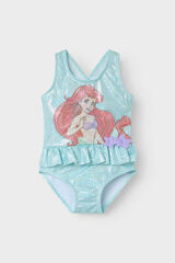 Name it Bañador glitter La Sirenita turquesa