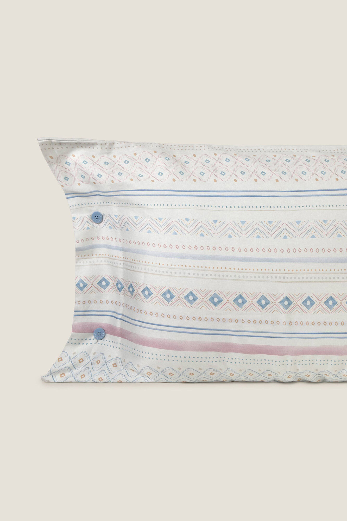 Textura Funda de almohada de sat&eacute;n estampada