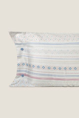 Textura Funda de almohada de sat&eacute;n estampada estampado