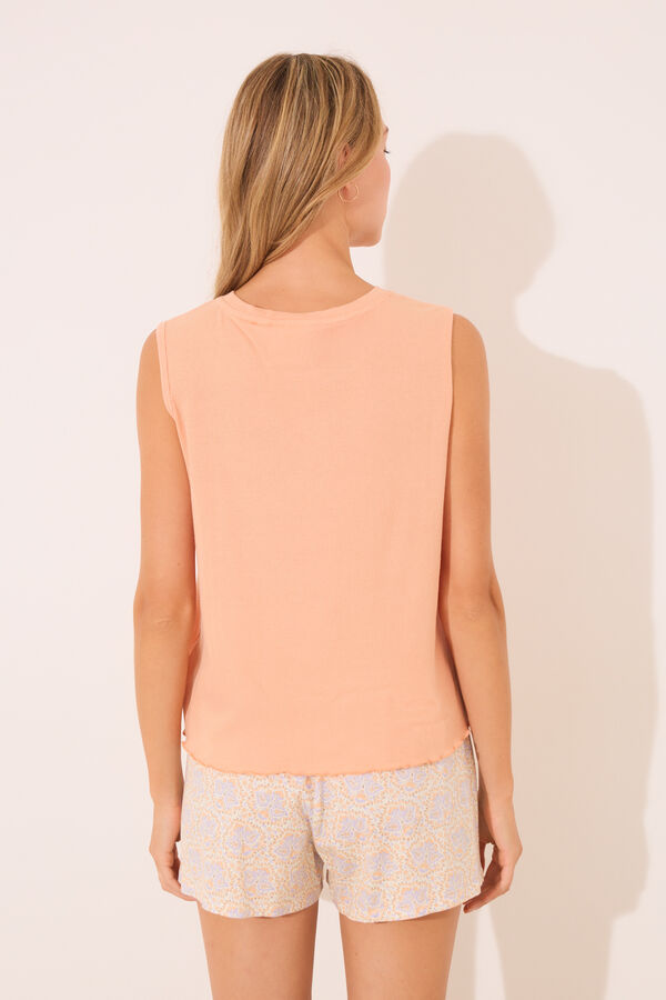 Women'secret Pijama curto do Snoopy vermelho