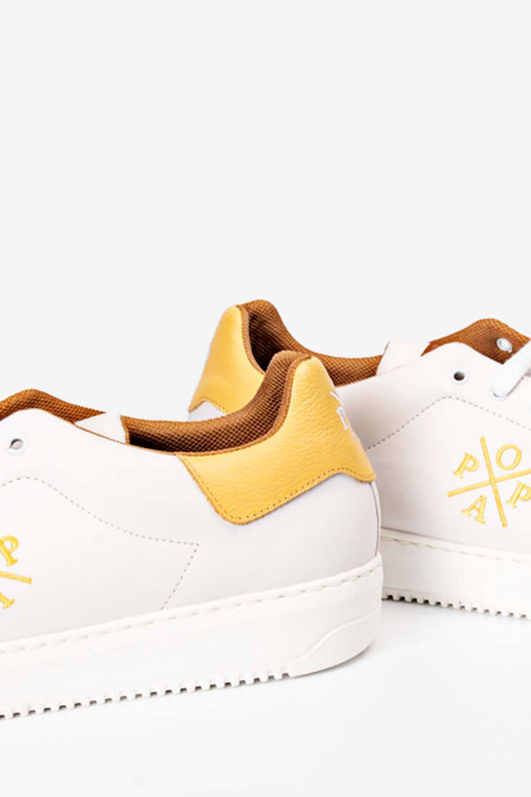 Popa Zapatillas Alcaraz unicolor amarillo amarillo