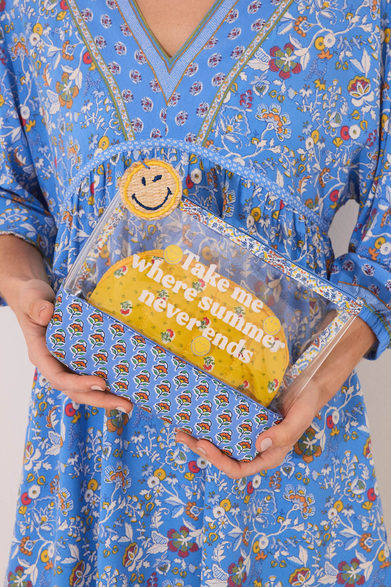 Women'secret Pacote de 2 bolsas de higiene pessoal SmileyWorld&reg; 