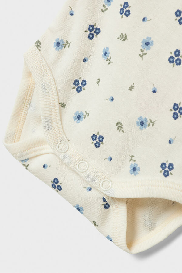 Name it Set de 3 bodies de bebe blanco