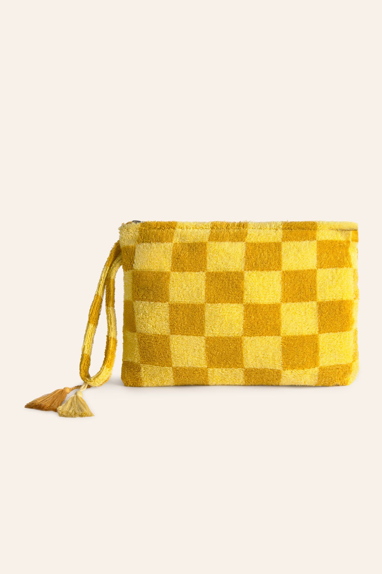 Calma House Necessaire em algod&atilde;o de 22x35
