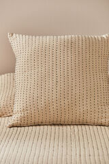 Calma House Funda de cuadrante de algod&oacute;n Agata nude